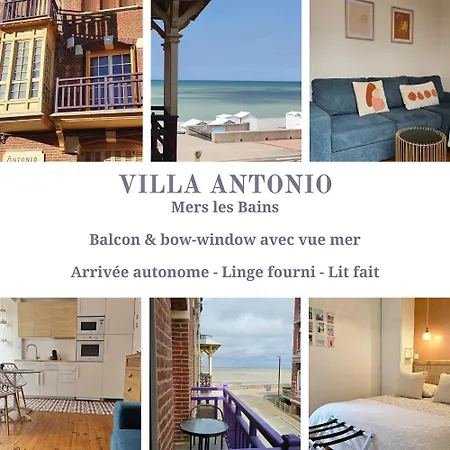 Daire Antonio - Balcon Vue - Bow-window - Internet Wifi Mers-les-Bains